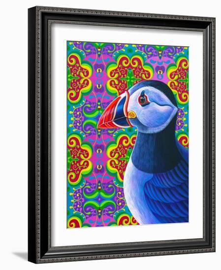 Puffin-Jane Tattersfield-Framed Giclee Print