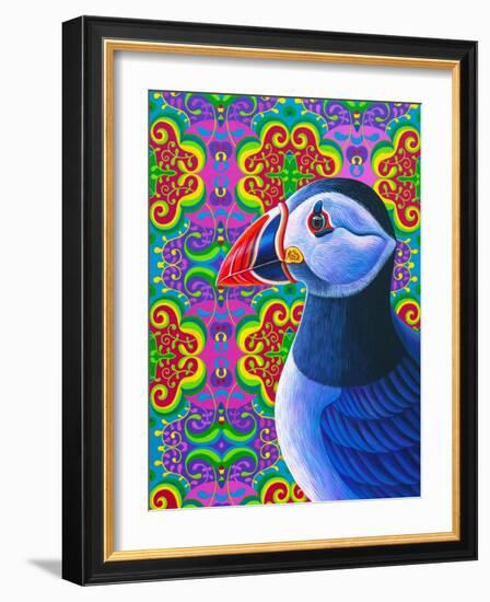 Puffin-Jane Tattersfield-Framed Giclee Print