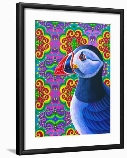 Puffin-Jane Tattersfield-Framed Giclee Print