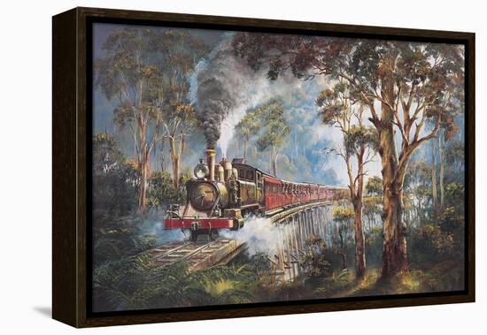 Puffing Billy 1-John Bradley-Framed Premier Image Canvas