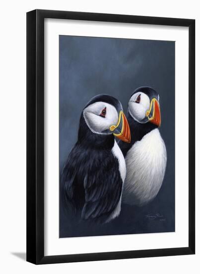 Puffins-Jeremy Paul-Framed Giclee Print