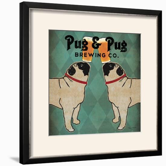 Pug and Pug Brewing Square-Ryan Fowler-Framed Photographic Print