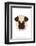 Pug - Animaru Cartoon Animal Print-Animaru-Framed Giclee Print