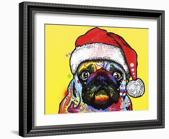 Pug Christmas Edition-Dean Russo-Framed Giclee Print