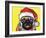 Pug Christmas Edition-Dean Russo-Framed Giclee Print