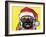 Pug Christmas Edition-Dean Russo-Framed Giclee Print