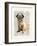 Pug DMC-Matt Dinniman-Framed Art Print