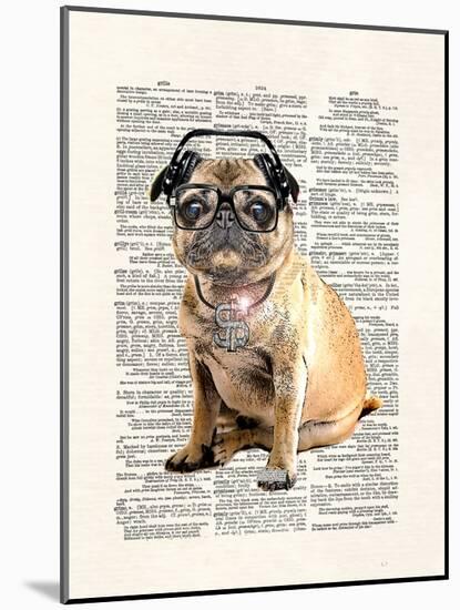 Pug DMC-Matt Dinniman-Mounted Art Print