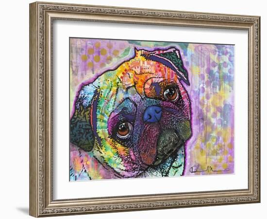 Pug Love-Dean Russo-Framed Giclee Print