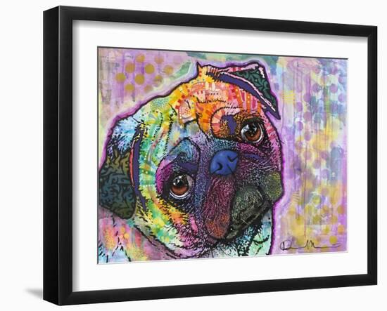 Pug Love-Dean Russo-Framed Giclee Print