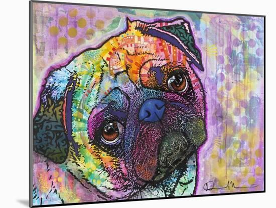 Pug Love-Dean Russo-Mounted Giclee Print