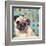 Pug Love-Anna Polanski-Framed Art Print