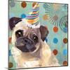 Pug Love-Anna Polanski-Mounted Art Print