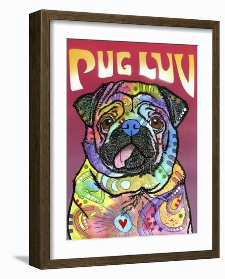 Pug Luv-Dean Russo-Framed Giclee Print