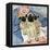 Pug Pups with their Mother-Brenda Brin Booker-Framed Premier Image Canvas