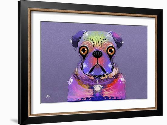 PUG Purple XXXIII-Fernando Palma-Framed Giclee Print