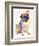 Pug Sketch-Patti Mollica-Framed Art Print