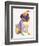 Pug Sketch-Patti Mollica-Framed Art Print