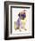 Pug Sketch-Patti Mollica-Framed Art Print