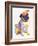 Pug Sketch-Patti Mollica-Framed Art Print