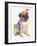 Pug Sketch-Patti Mollica-Framed Art Print