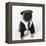 Pug Wearing Shirt, Tie and Necklace-null-Framed Premier Image Canvas