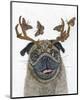 Pug With a Big Rack-Melissa Symons-Mounted Art Print
