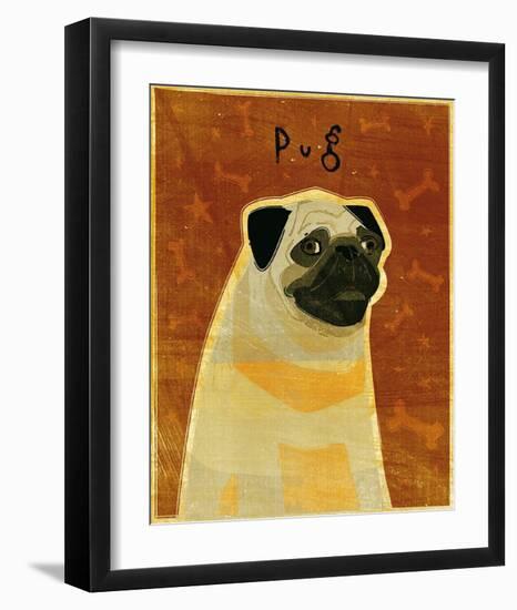 Pug-John Golden-Framed Art Print