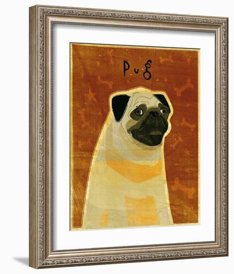 Pug-John Golden-Framed Art Print