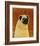 Pug-John Golden-Framed Art Print