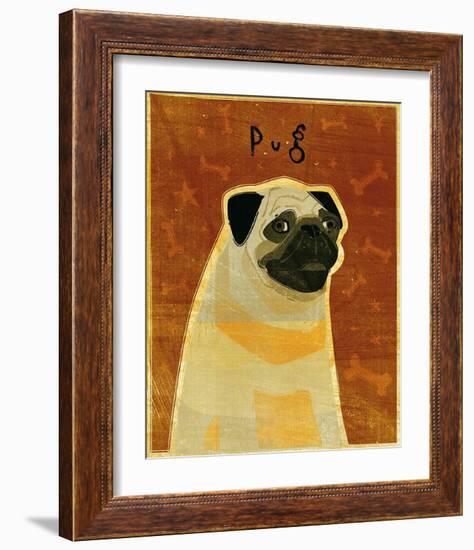 Pug-John Golden-Framed Art Print