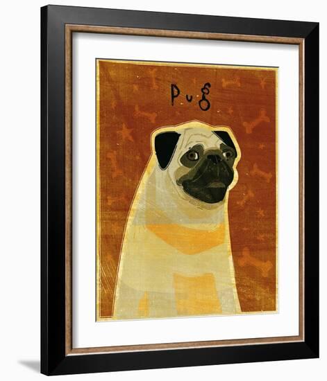 Pug-John Golden-Framed Art Print