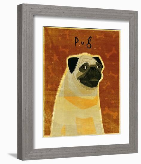 Pug-John Golden-Framed Art Print