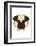 Pug-null-Framed Art Print