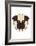 Pug-null-Framed Art Print