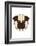 Pug-null-Framed Art Print