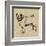 Pug-Sabine Berg-Framed Art Print