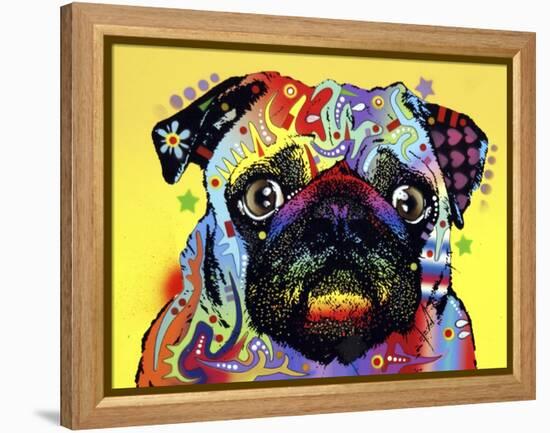 Pug-Dean Russo-Framed Premier Image Canvas