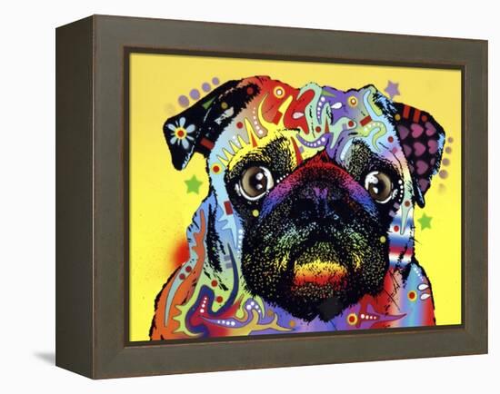 Pug-Dean Russo-Framed Premier Image Canvas