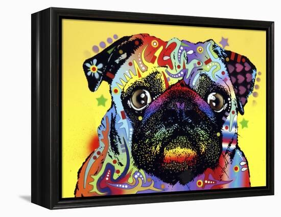 Pug-Dean Russo-Framed Premier Image Canvas