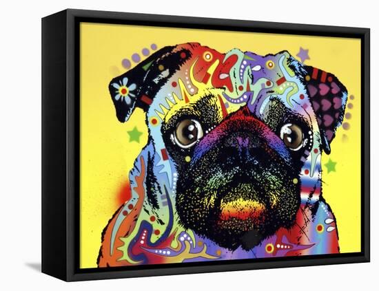 Pug-Dean Russo-Framed Premier Image Canvas