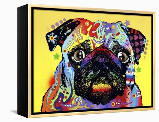 Pug-Dean Russo-Framed Premier Image Canvas