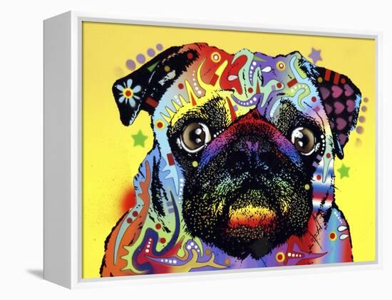 Pug-Dean Russo-Framed Premier Image Canvas