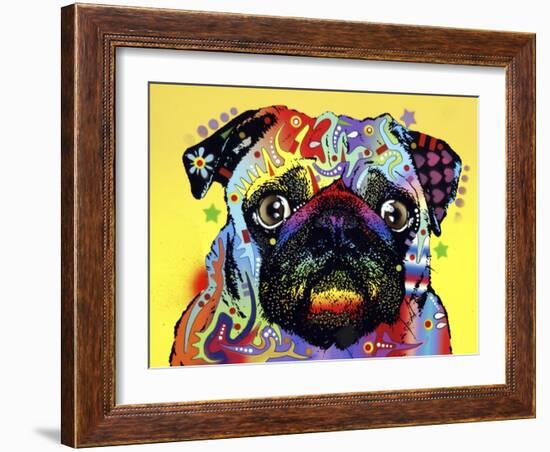 Pug-Dean Russo-Framed Giclee Print