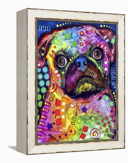 Pug-Dean Russo-Framed Premier Image Canvas