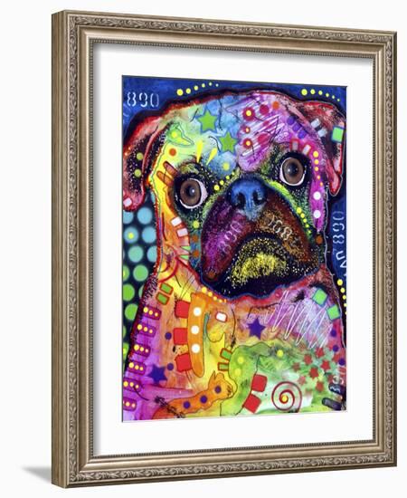 Pug-Dean Russo-Framed Giclee Print