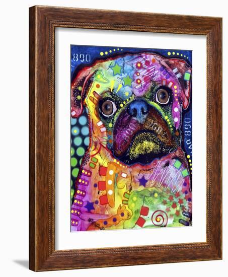 Pug-Dean Russo-Framed Giclee Print