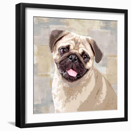 Pug-Keri Rodgers-Framed Art Print