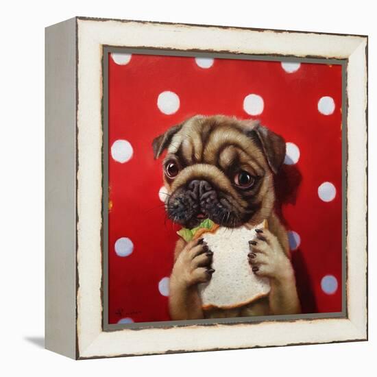 Pugalicious-Lucia Heffernan-Framed Stretched Canvas