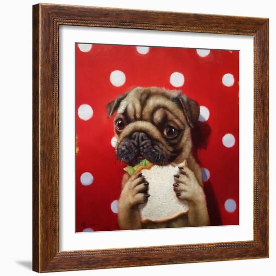 Pugalicious-Lucia Heffernan-Framed Art Print